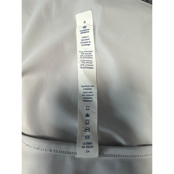 LuluLemon Athletica Beaded Envy Snapshot Short Sleeve Crew Neck Tee Size 4 - Picture 7 of 8